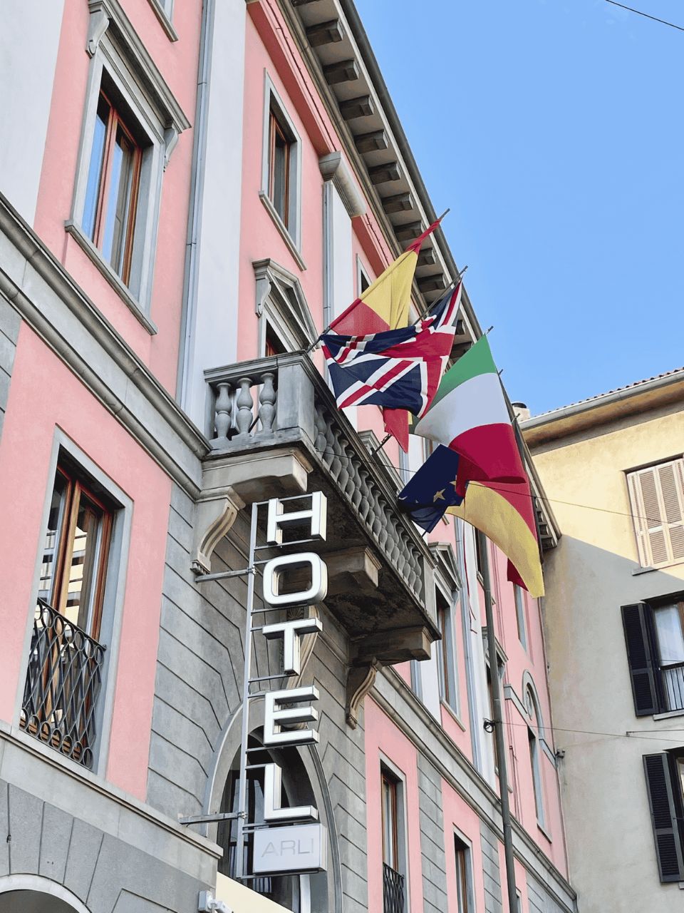 ristrutturazione ed ampliamento hotel Arli Bergamo
